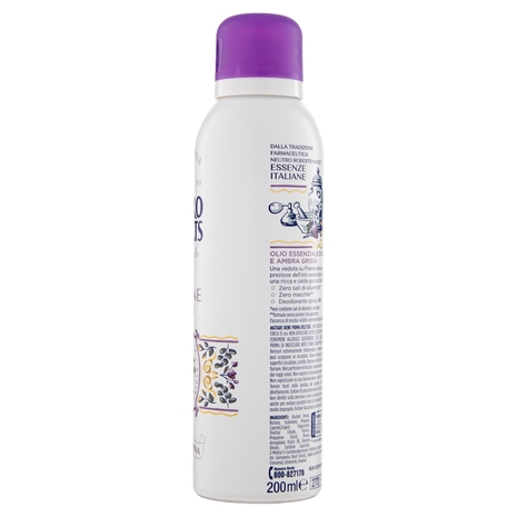 Neutro Roberts Essenze Italiane Firenze Olio Essenziale di Iris e Ambra Grigia 200 ml